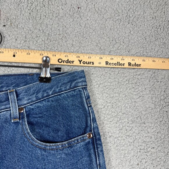 LL Bean Jeans Mens Size 34x32 Stonewashed Classic Fit Fleece Lined Dbl L (33X30) - Picture 8 of 11